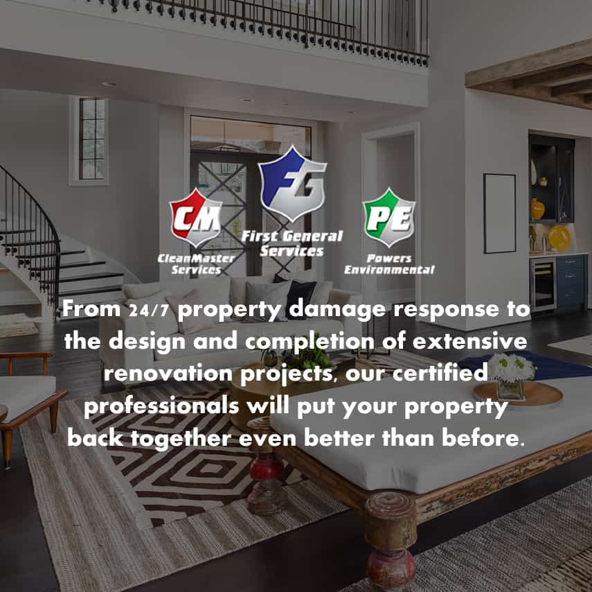 FGS team of property damage restoration and renovation and construction specialists