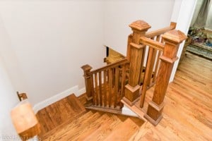 Historic Home remodel by FGS in Colorado Springs - staircase after picture
